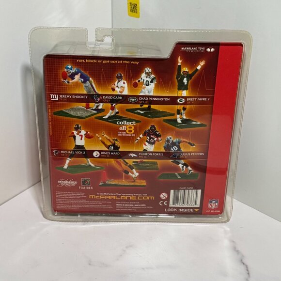 David Carr Houston Texans McFarlane SportsPicks Series 7 Action Figure – NIB - Picture 8 of 8